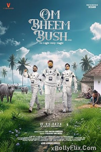 Om Bheem Bush 2024 South Indian Hindi Dubbed Movie Download